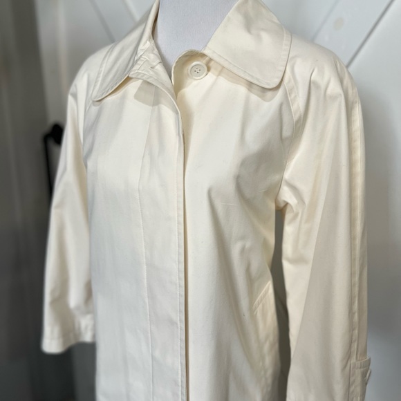 London Fog cream trench coat - Picture 7 of 13